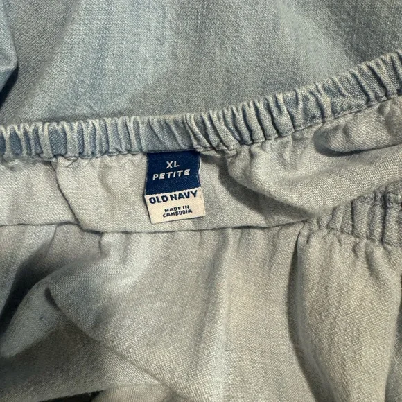 Old Navy Light Blue Puff Sleeve Mini Dress - Picture 9 of 13